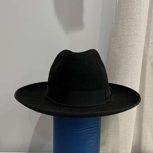 Firenze Fur Felt Black hat